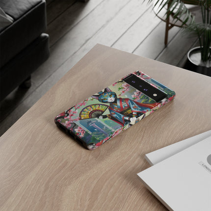 Cyberpunk Geisha Phone Cases