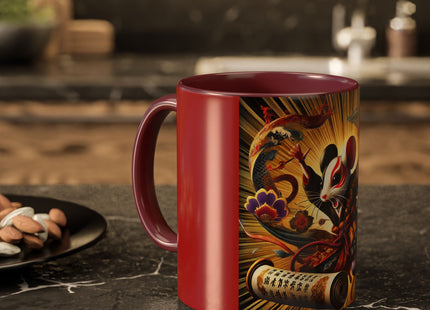 Theatrical Mouse on a Mission Colorful Mugs (11oz, 15oz)