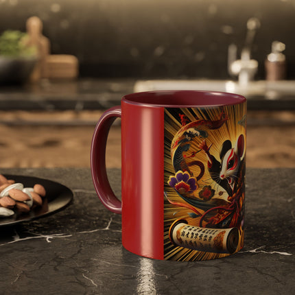 Theatrical Mouse on a Mission Colorful Mugs (11oz, 15oz)