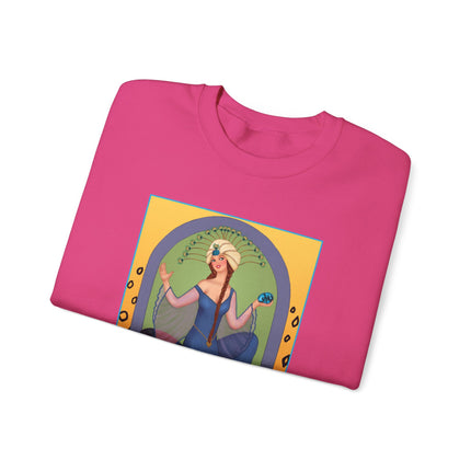 December & Tanzanite (from the Gem Series) by Sofia Chiostri Heavy Blend™ Crewneck Sweatshirt