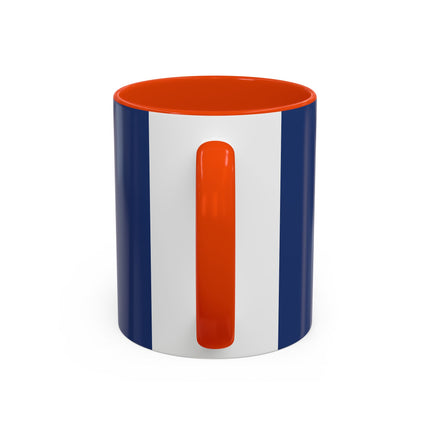 🌙🎿 The Moonlit Christmas Skier Colorful Mug – Whimsical Holiday Fantasy