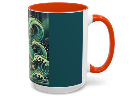 Mermaid Queen Rising from the Deep Colorful Mugs (11oz, 15oz)