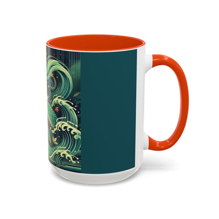 Mermaid Queen Rising from the Deep Colorful Mugs (11oz, 15oz)