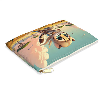 The Swift Cheetah Flat Pouch – Speed, Adventure & Bold Savanna Spirit