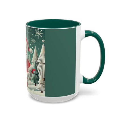 Santa's Joyful Night Colorful Mugs (11oz, 15oz)