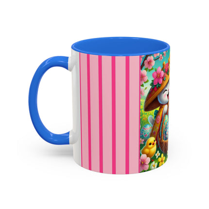 Geisha Kitten’s Easter Delight Colorful Mugs (11oz, 15oz)