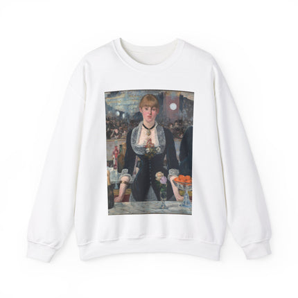 A Bar at the Folies-Bergère by Edouard Manet Heavy Blend™ Crewneck Sweatshirt