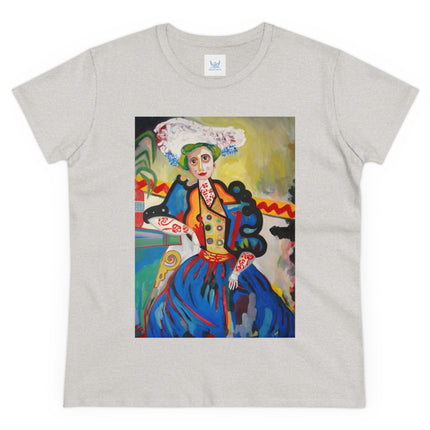 A Mulher by Amadeo de Souza-Carosa Women's Midweight Cotton Tee