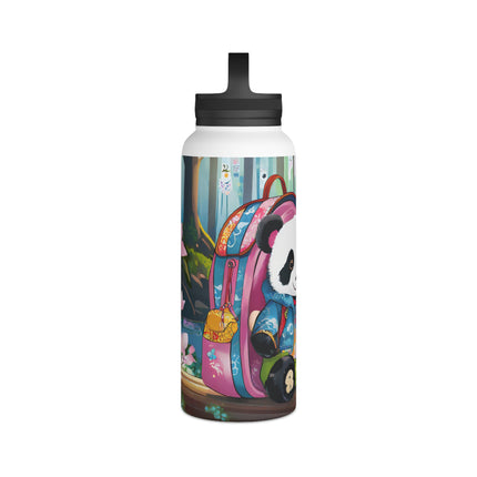 Baby Panda Stainless Steel Water Bottle