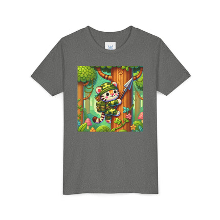 Stealthy Stripes Youth Short Sleeve Tee