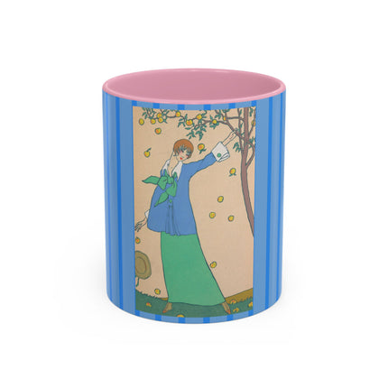 Le Verger by Georges Lepape Colorful Mugs (11oz, 15oz)