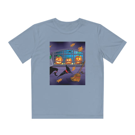 Whimsical Halloween Mischief Youth Competitor Tee