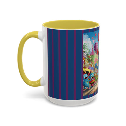 Monster Parade Madness Colorful Mugs (11oz, 15oz)