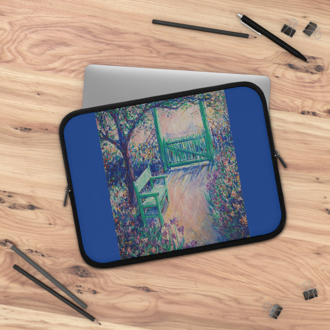 The Artist’s Garden (The Green Chair) by Theodore Earl Butler Laptop Sleeve