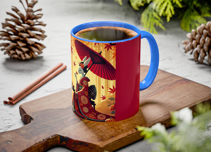 Theatrical Harvest Rabbit Colorful Mugs (11oz, 15oz)
