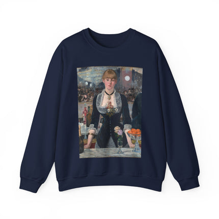 A Bar at the Folies-Bergère by Edouard Manet Heavy Blend™ Crewneck Sweatshirt