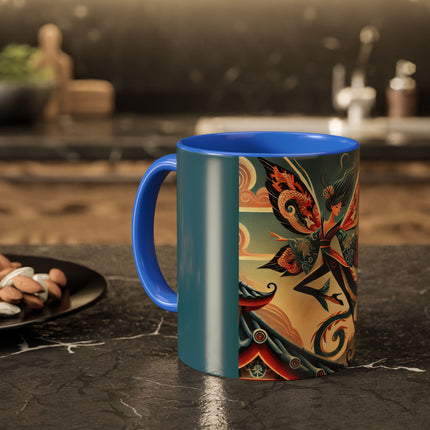 Dragon Fairy of the Temple Colorful Mugs (11oz, 15oz)