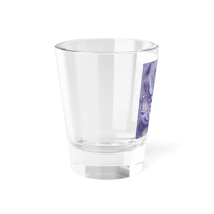 Lavender Fairy Shot Glass, 1.5oz