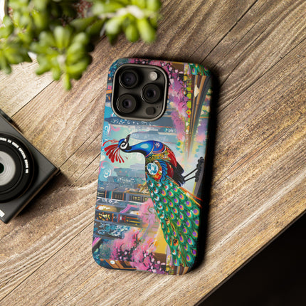 Techno Plumes Phone Cases