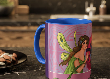 The Fairy’s Blossom Colorful Mugs (11oz, 15oz)