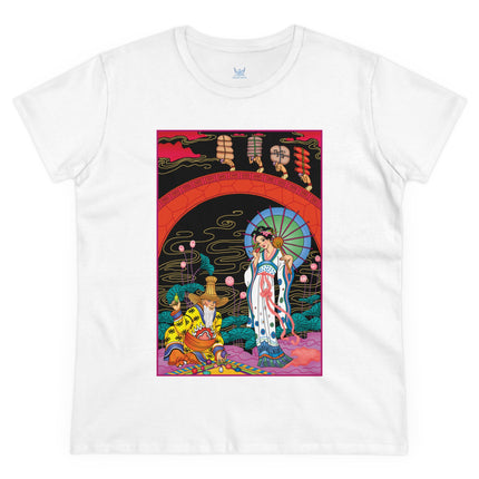 The Romance of Perfume by George Barbier Women's Midweight Cotton Tee