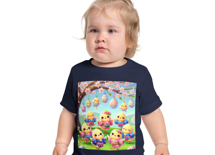 Easter Chicks and Springtime Wishes Baby T-Shirt