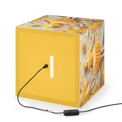 Dandelion Fairy Light Cube Lamp