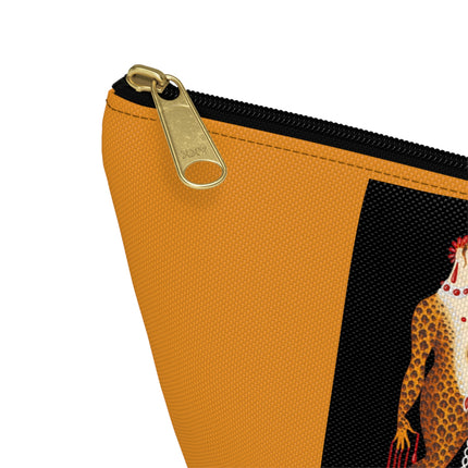 Leopard Queen Cosmetic Bag – Wild Glamour & Art Deco Elegance