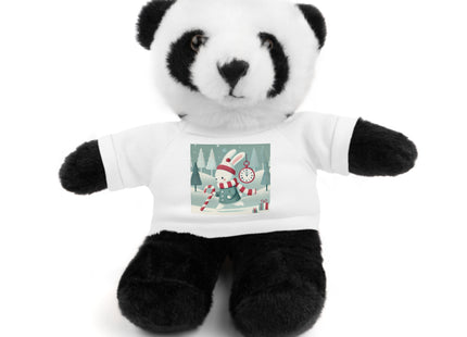 Candy Cane Timekeeper Bunny Stuffed Animals with Tee
