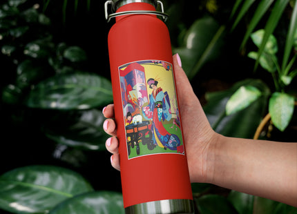 A Timeless Journey by Umberto Brunelleschi Copper Vacuum Insulated Bottle, 22oz