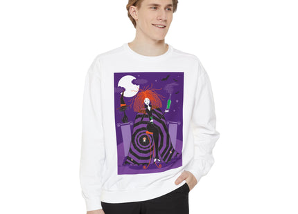Mystic Elegance Unisex Garment-Dyed Sweatshirt
