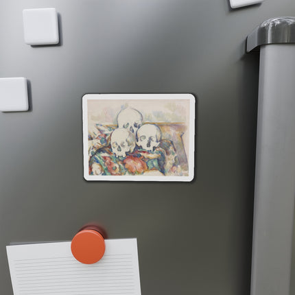 The Three Skulls by Paul Cézanne Die-Cut Magnets (5 Sizes)