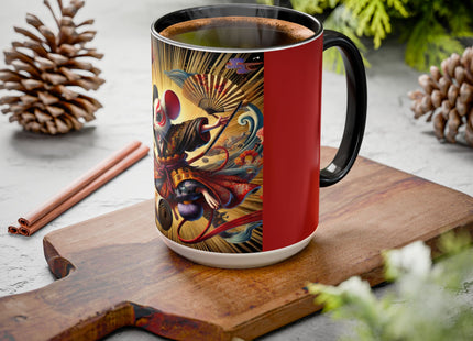 Theatrical Mouse on a Mission Colorful Mugs (11oz, 15oz)