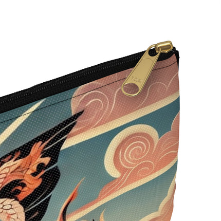 Dragon Fairy of the Temple Flat Pouch – Guardian Power, Elegance & Timeless Mystery