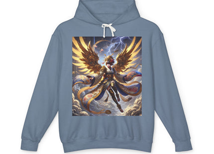 Valkyrie Descending Through Storm Hoodie