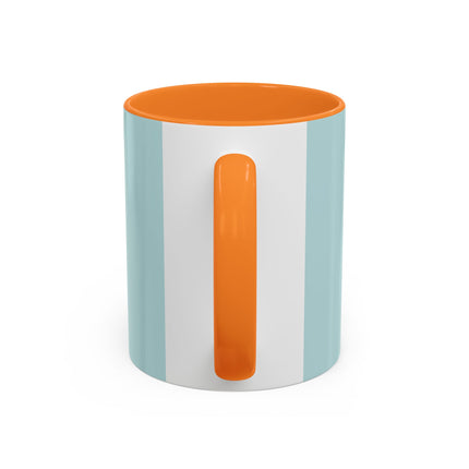 ❄️🌼 The Winter Flower Wanderer Colorful Mug – Colorful Art Deco Snow Fantasy