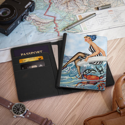 Playful Waves and Fashion Follies Passport Cover