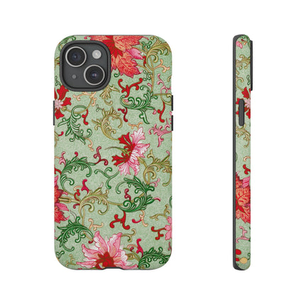 Flower Illustration by Owen Jones Phone Cases