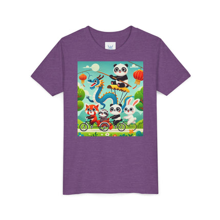 Rolling Along Together Youth Short Sleeve Tee