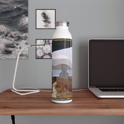 Open Window by Juan Gris Slim Water Bottle