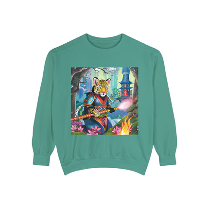 Cyberpunk Leopard Sweatshirt