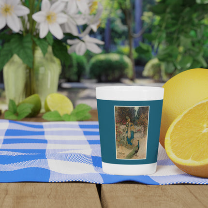 Preziosa in the Garden by Warwick Goble Ceramic Shot Glass