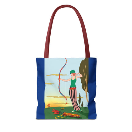 An Archer's Pursuit of Excellence Tote Bag (AOP)