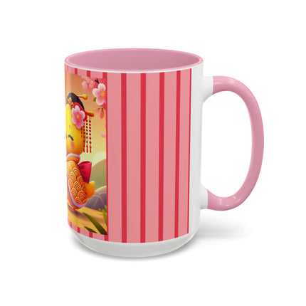 Whimsical Springtime Exchange Colorful Mugs (11oz, 15oz)