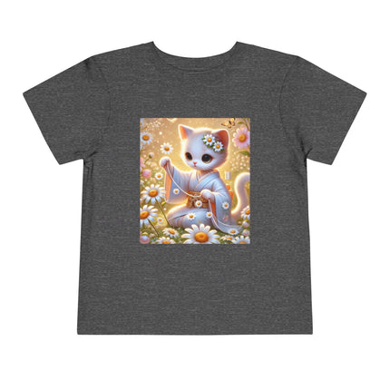 Daisy Chain Whimsy Toddler Short Sleeve Tee
