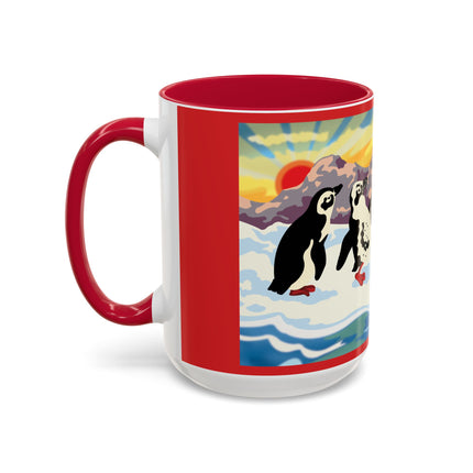 Snowball Shenanigans Colorful Mugs (11oz, 15oz)