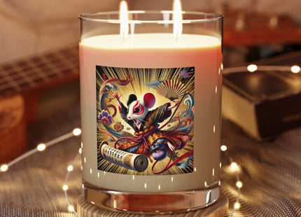 Theatrical Mouse on a Mission Scented Candle - Full Glass, 11oz