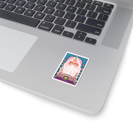 August & Peridot (from the Gem Series) by Sofia Chiostri Kiss-Cut Stickers (4 Sizes)