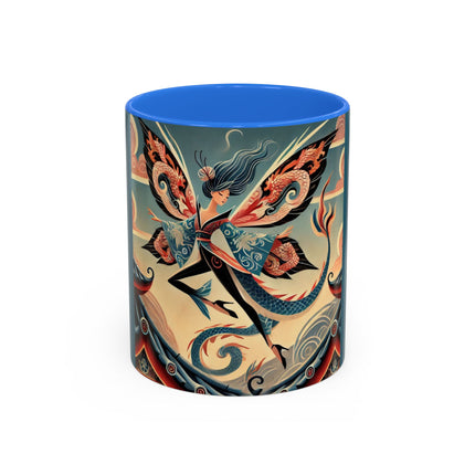 Dragon Fairy of the Temple Colorful Mugs (11oz, 15oz)