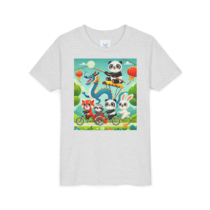 Rolling Along Together Youth Short Sleeve Tee